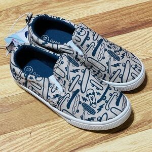 NWT Skateboard Blaine Slip-on Shoes- Cat & Jack size 13 #004M